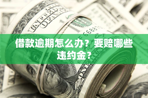 济南借款逾期怎么办？要赔哪些违约金？