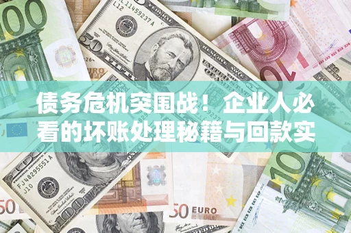 济南债务危机突围战！企业人必看的坏账处理秘籍与回款实战指南