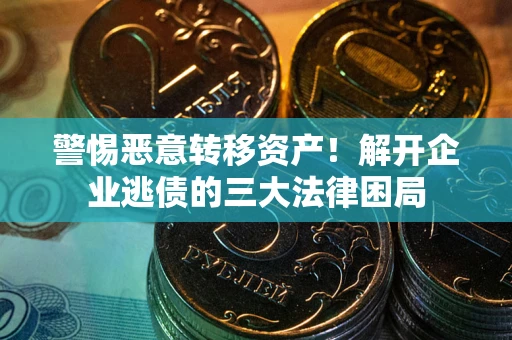济南警惕恶意转移资产！解开企业逃债的三大法律困局